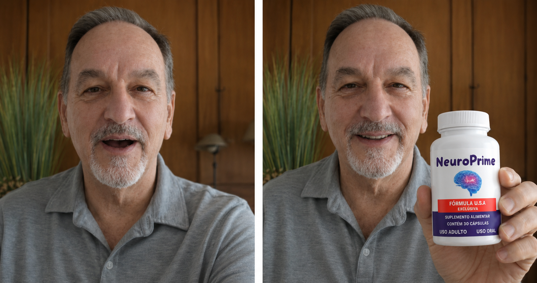 Roberto Moreira, 69 anos, cliente do NEUROPRIME